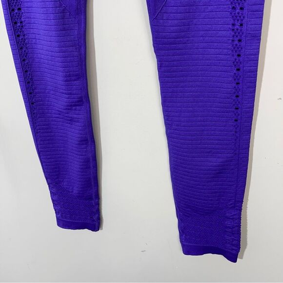 Gymshark Energy High Rise Seamless Purple Full Length
Legging Pants Perforated S - Picture 12 of 15